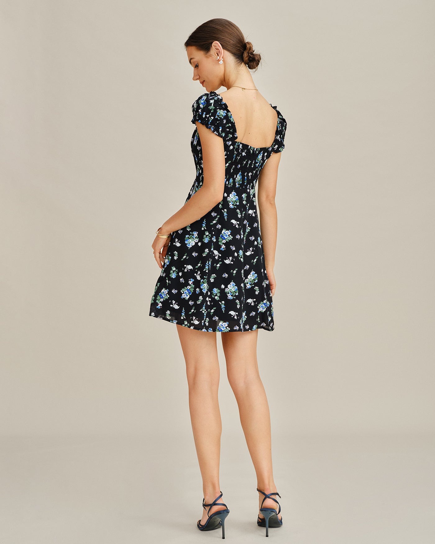 Women's Woven Polyester Mini Dress Dresses - RIHOAS