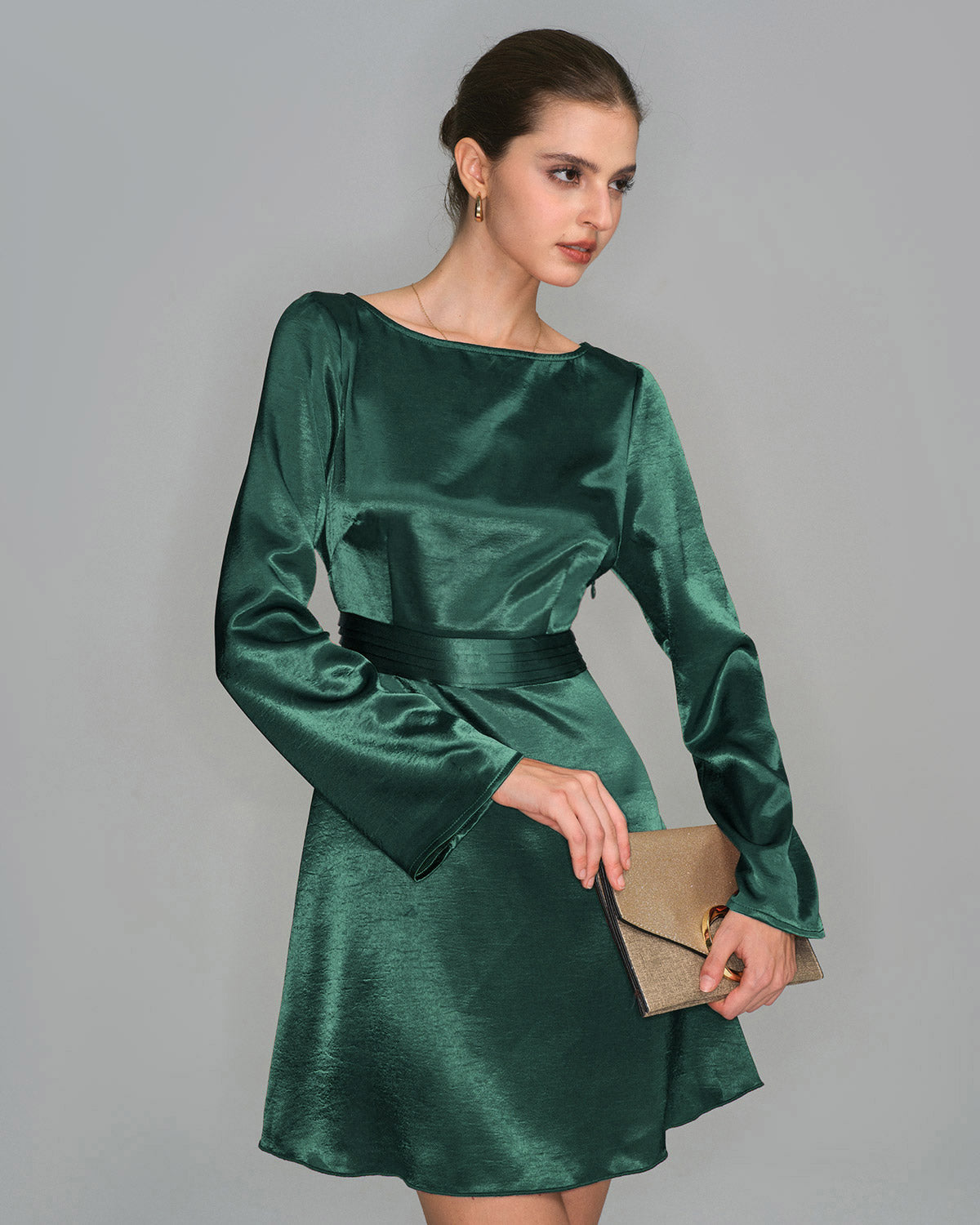 Women's Woven Polyester Mini Dress Dresses - RIHOAS