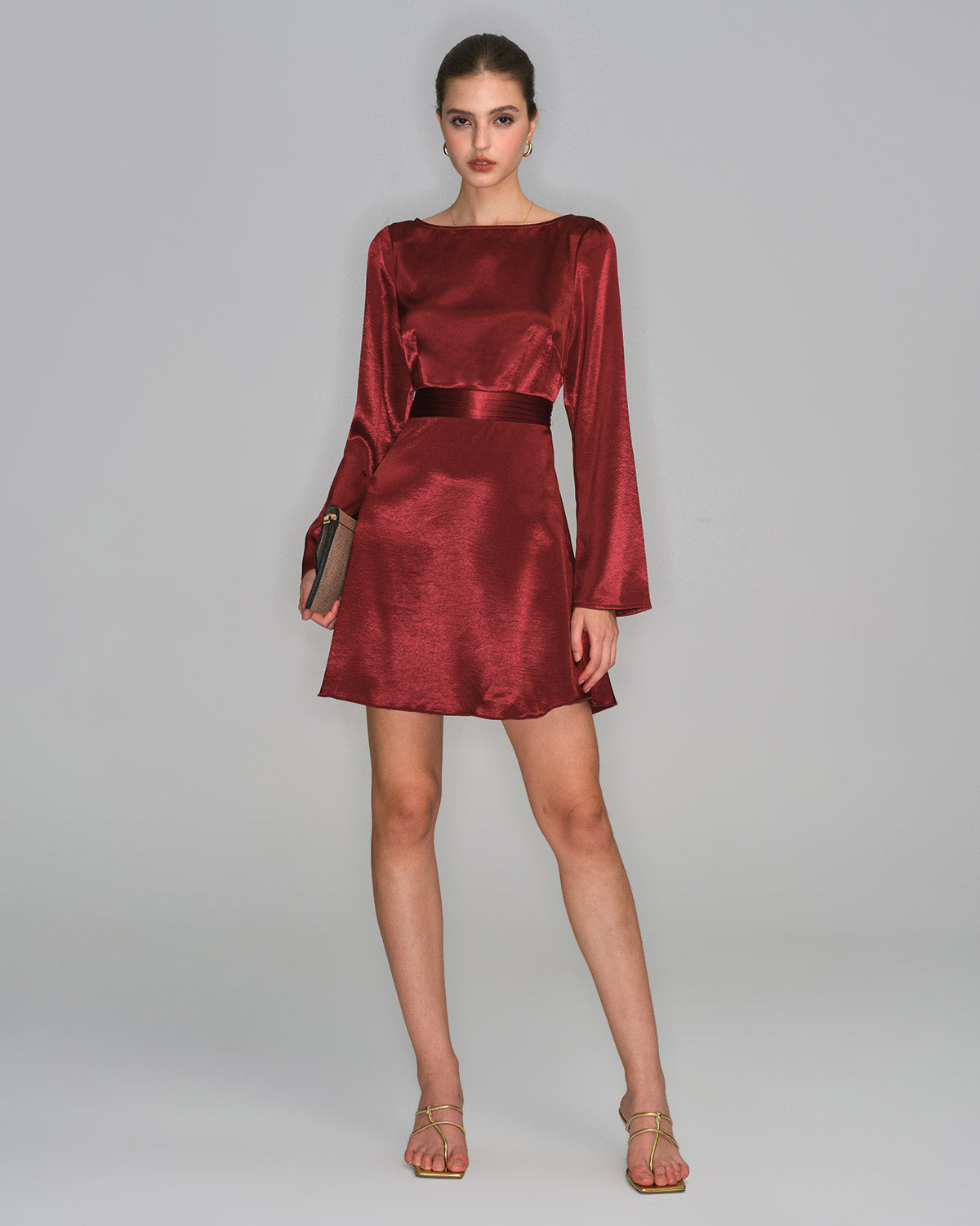 Women's Woven Polyester Mini Dress Dresses - RIHOAS