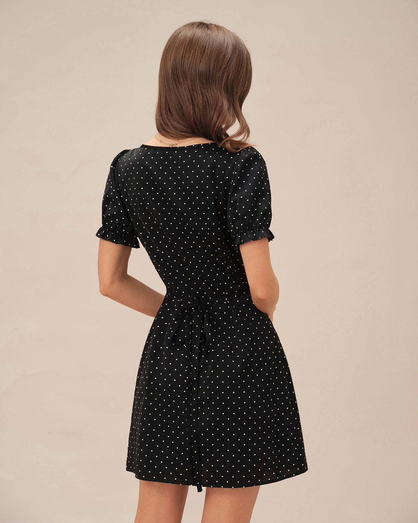 Women's Woven Polyester Mini Dress Dresses - RIHOAS