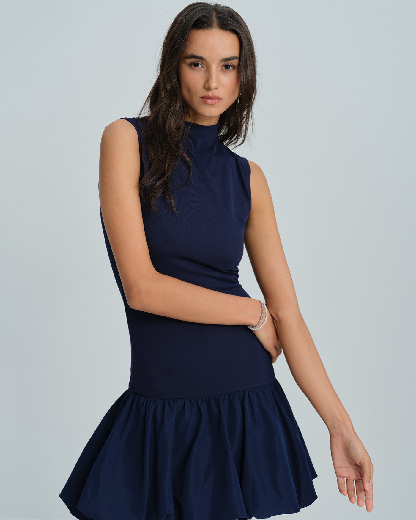 Women's Woven Polyester Mini Dress Dresses - RIHOAS