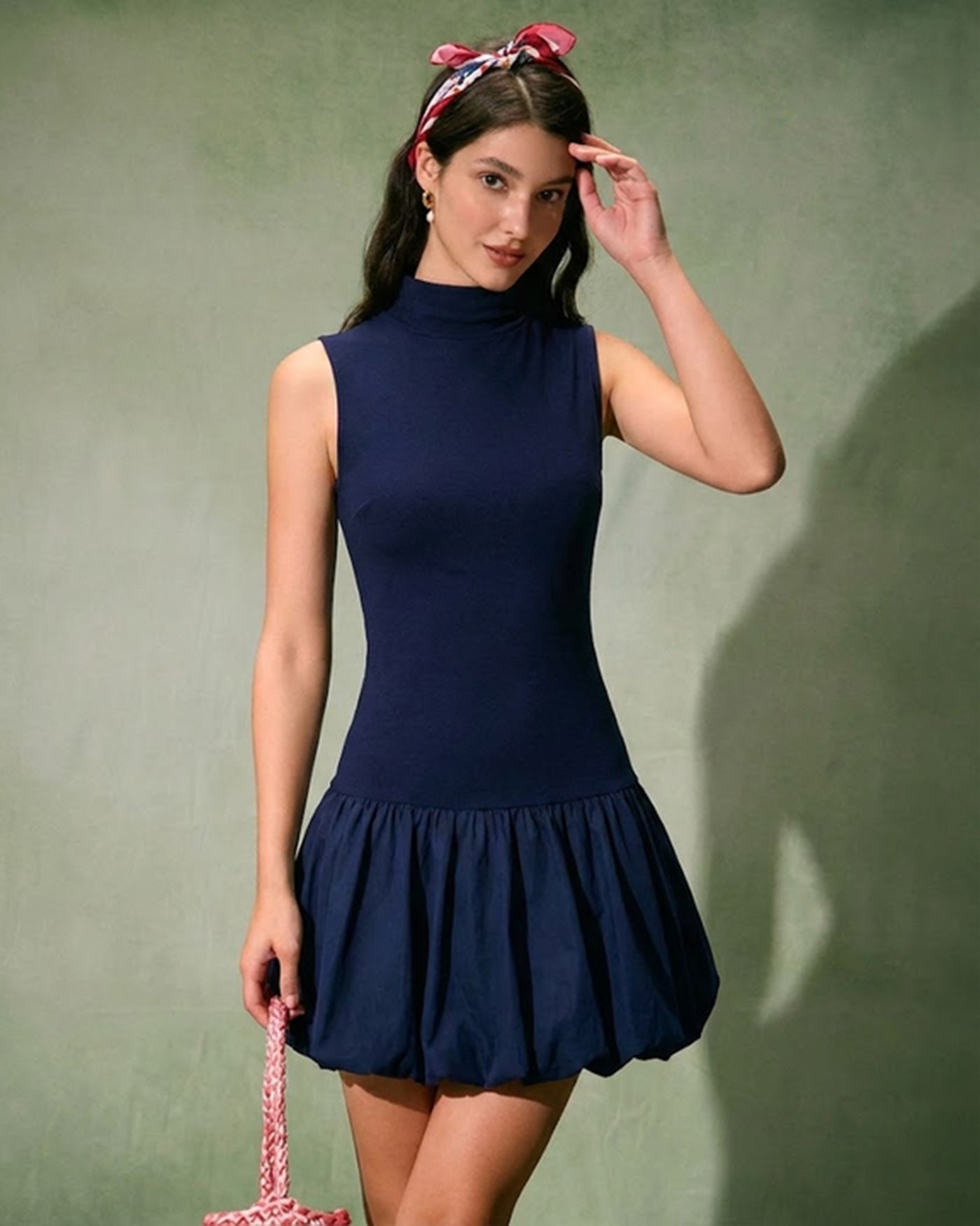 Women's Woven Polyester Mini Dress Dresses - RIHOAS
