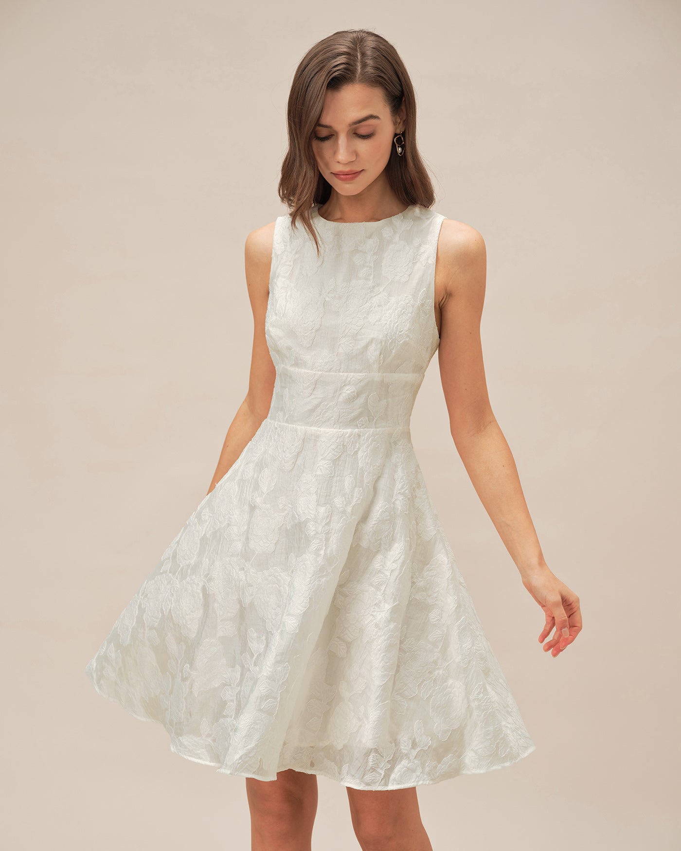 Women's Woven Polyester Mini Dress Dresses - RIHOAS