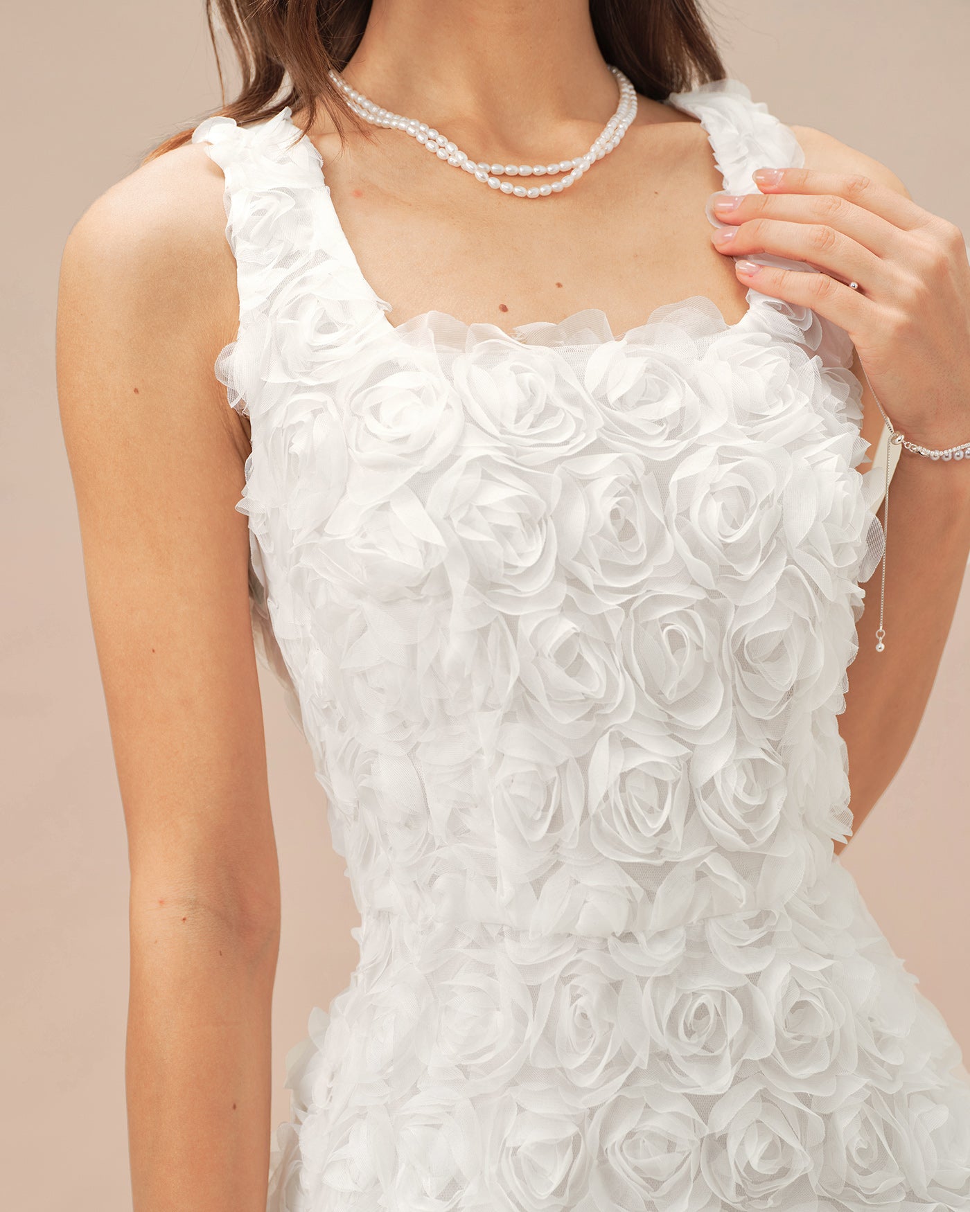 Women's Woven Polyester Mini Dress Dresses - RIHOAS