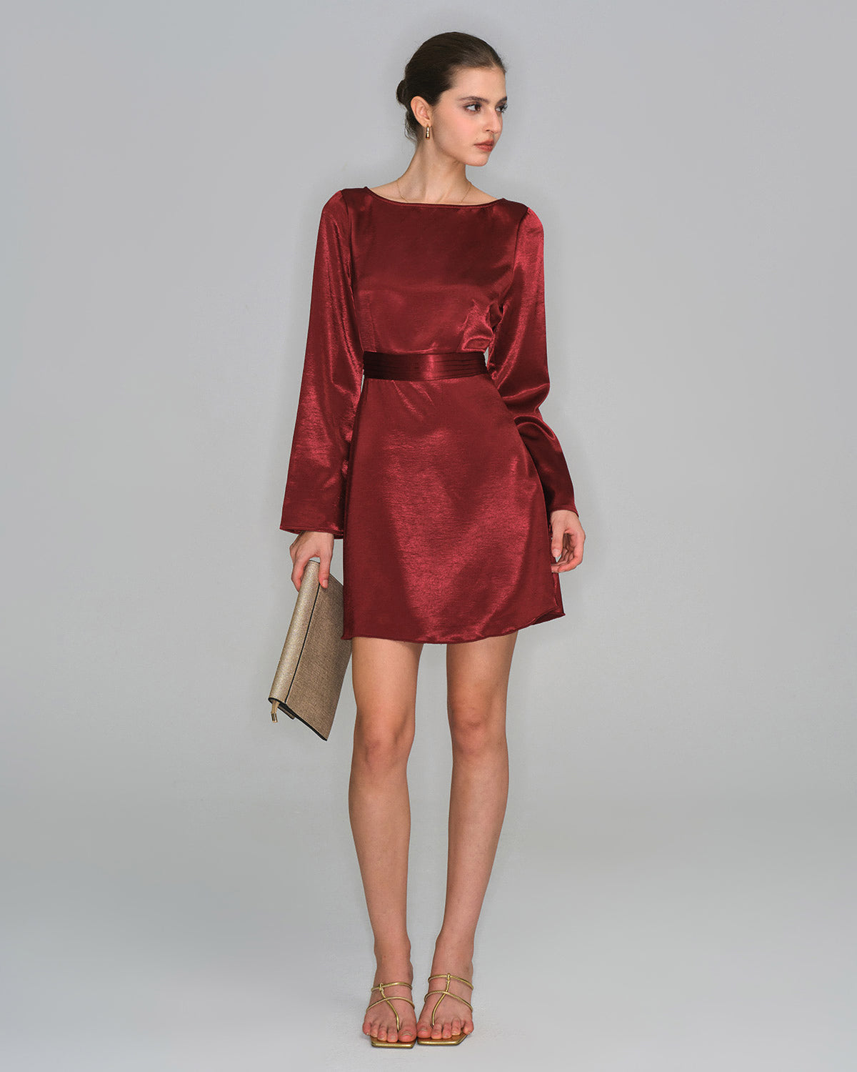 Women's Woven Polyester Mini Dress Dresses - RIHOAS