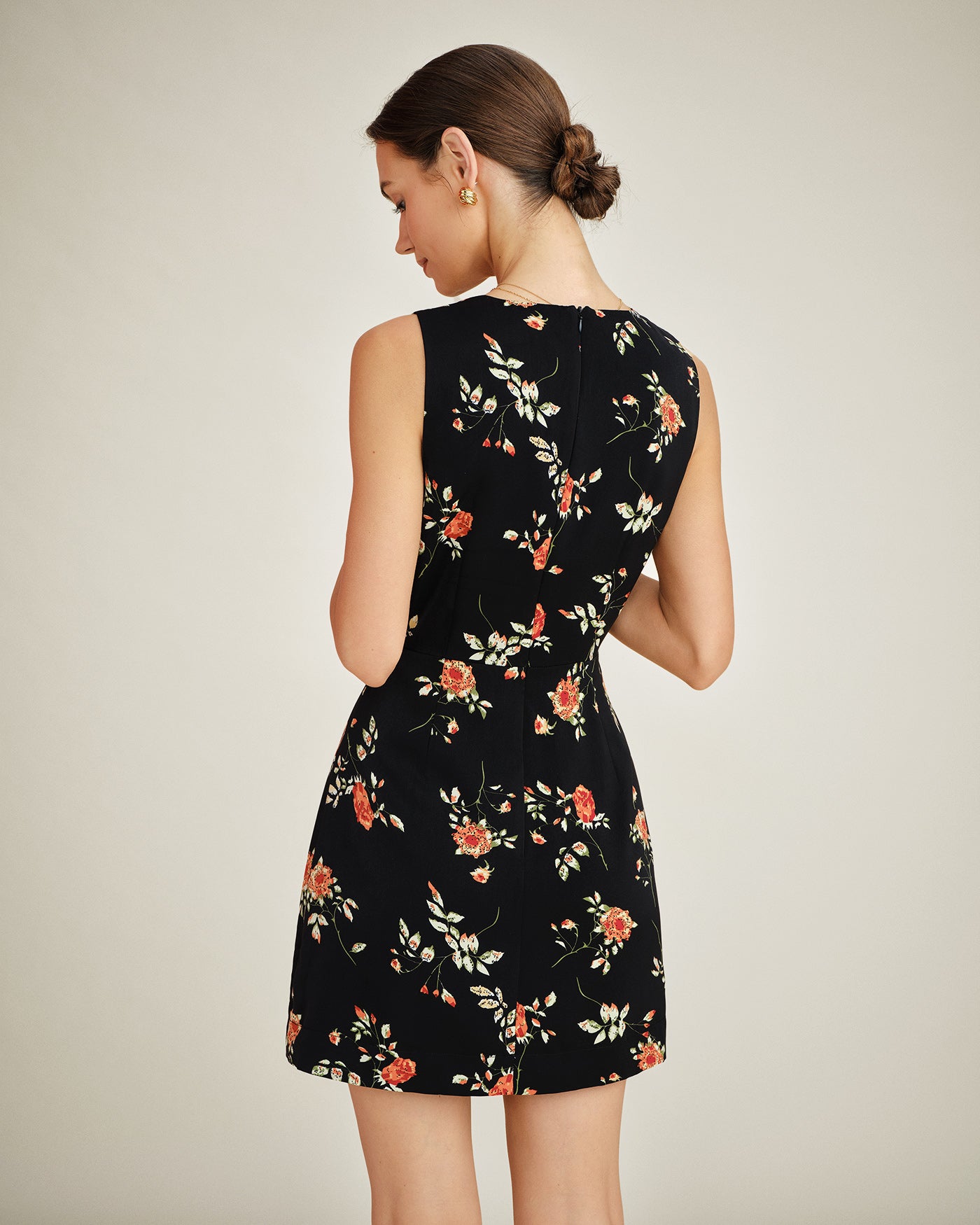 Women's Woven Polyester Mini Dress Dresses - RIHOAS