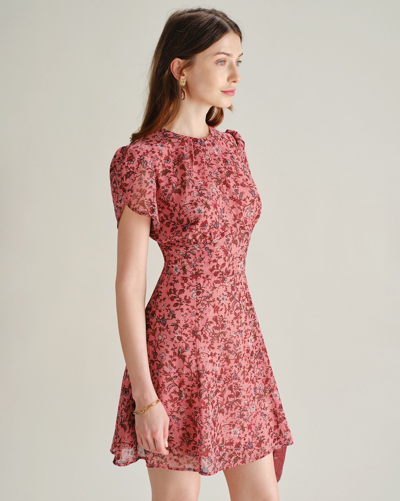 Women's Woven Polyester Mini Dress Dresses - RIHOAS