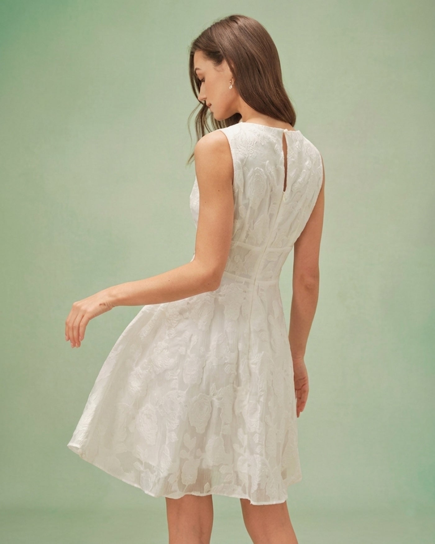 Women's Woven Polyester Mini Dress Dresses - RIHOAS