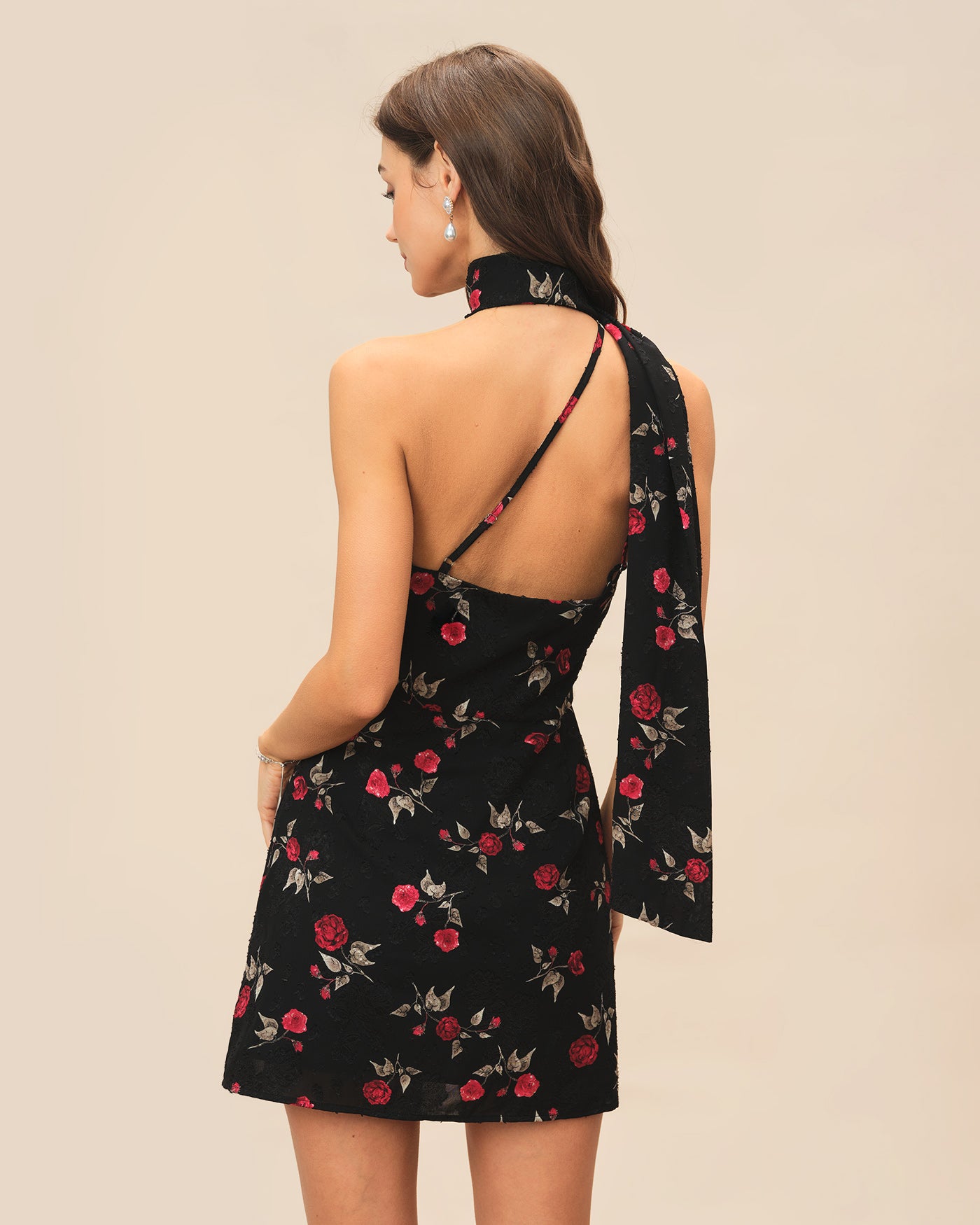 Women's Woven Polyester Mini Dress Dresses - RIHOAS