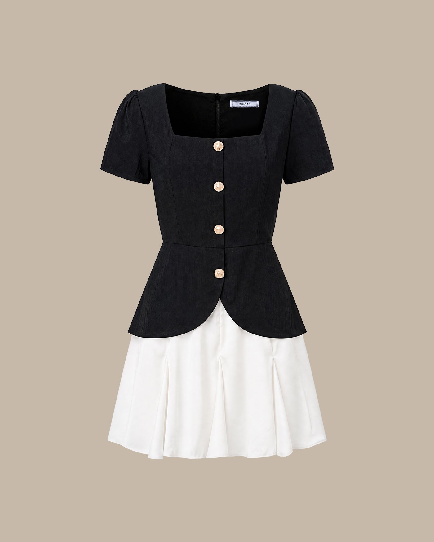 Women's Woven Polyester Mini Dress Dresses - RIHOAS