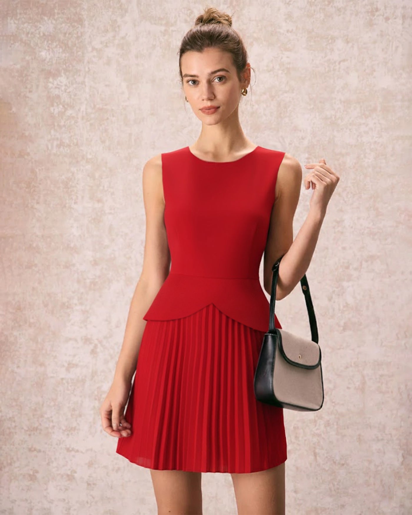 Women's Woven Polyester Mini Dress Dresses - RIHOAS