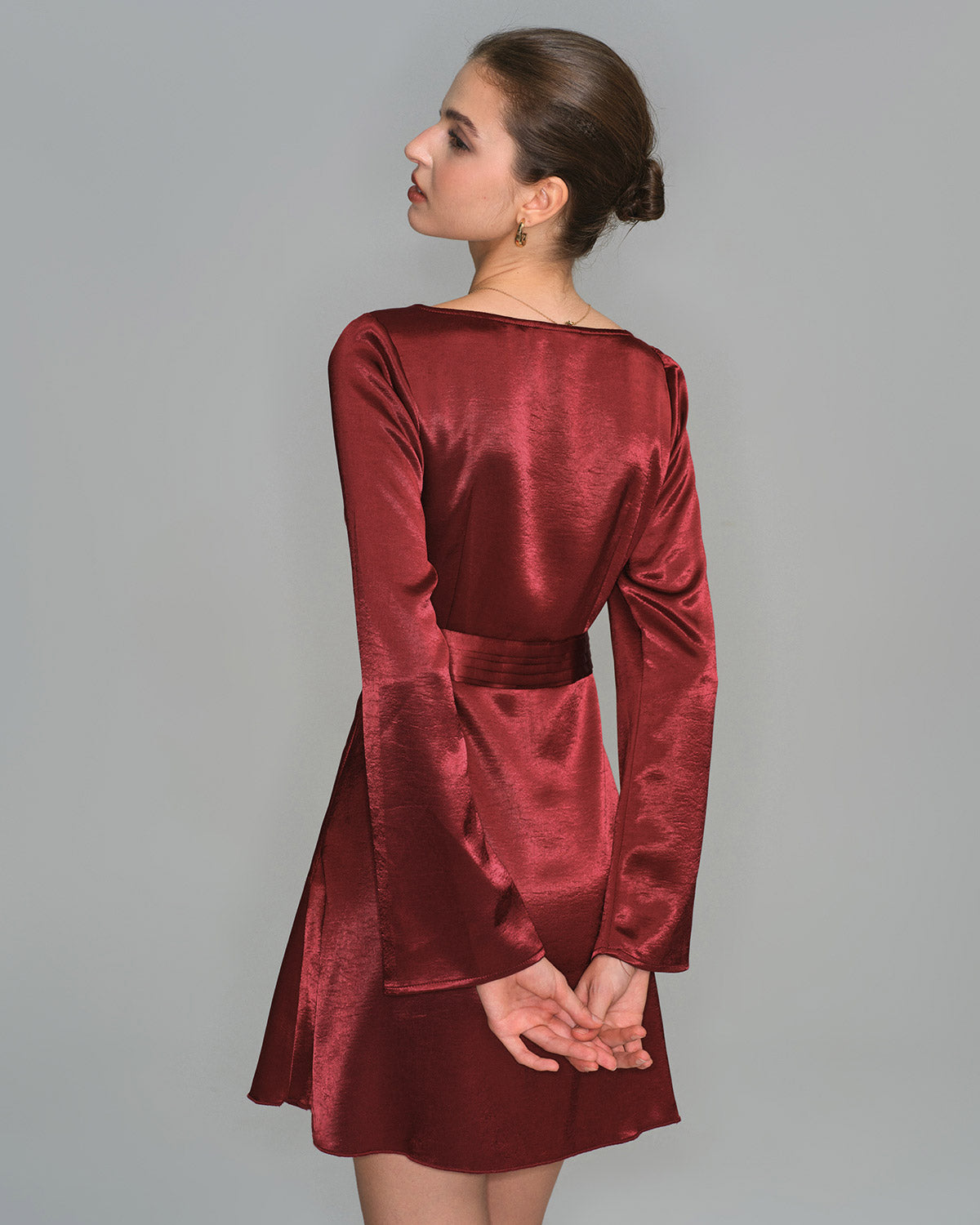 Women's Woven Polyester Mini Dress Dresses - RIHOAS