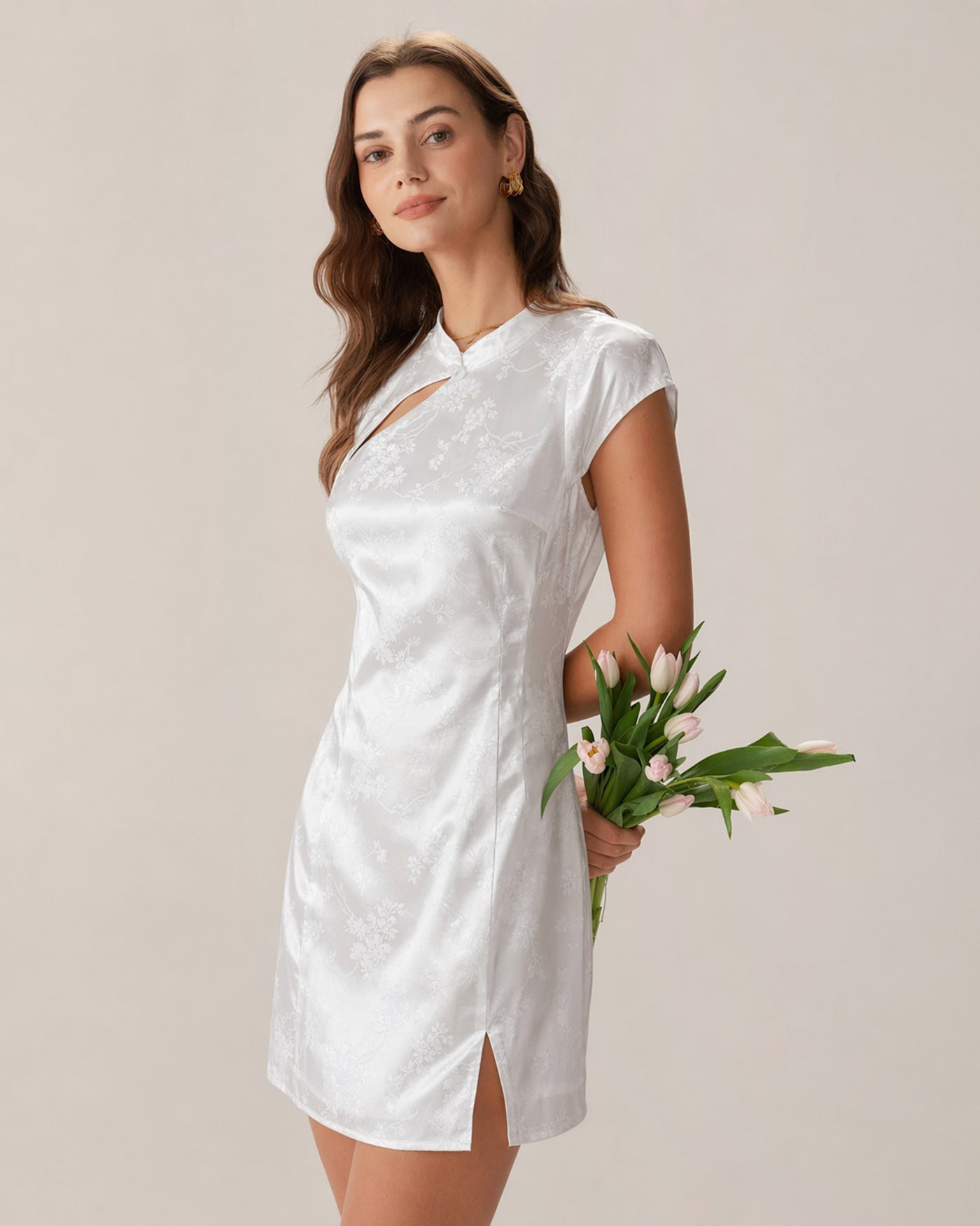 Women's Woven Polyester Mini Dress Dresses - RIHOAS