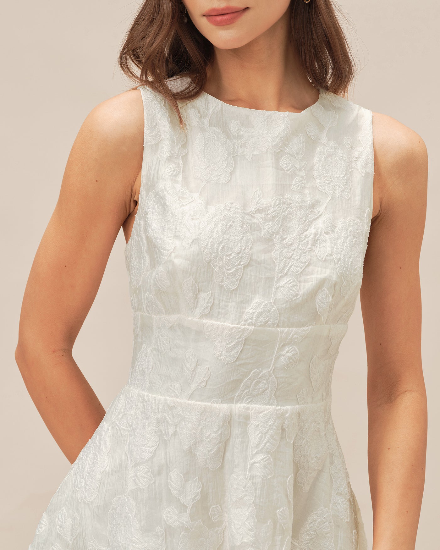 Women's Woven Polyester Mini Dress Dresses - RIHOAS