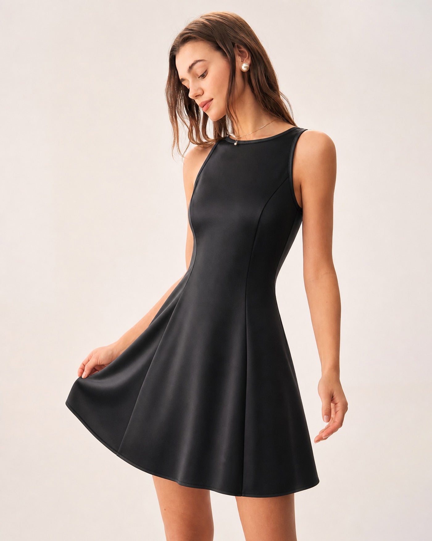 Women's Woven Polyester Mini Dresses Dresses - RIHOAS