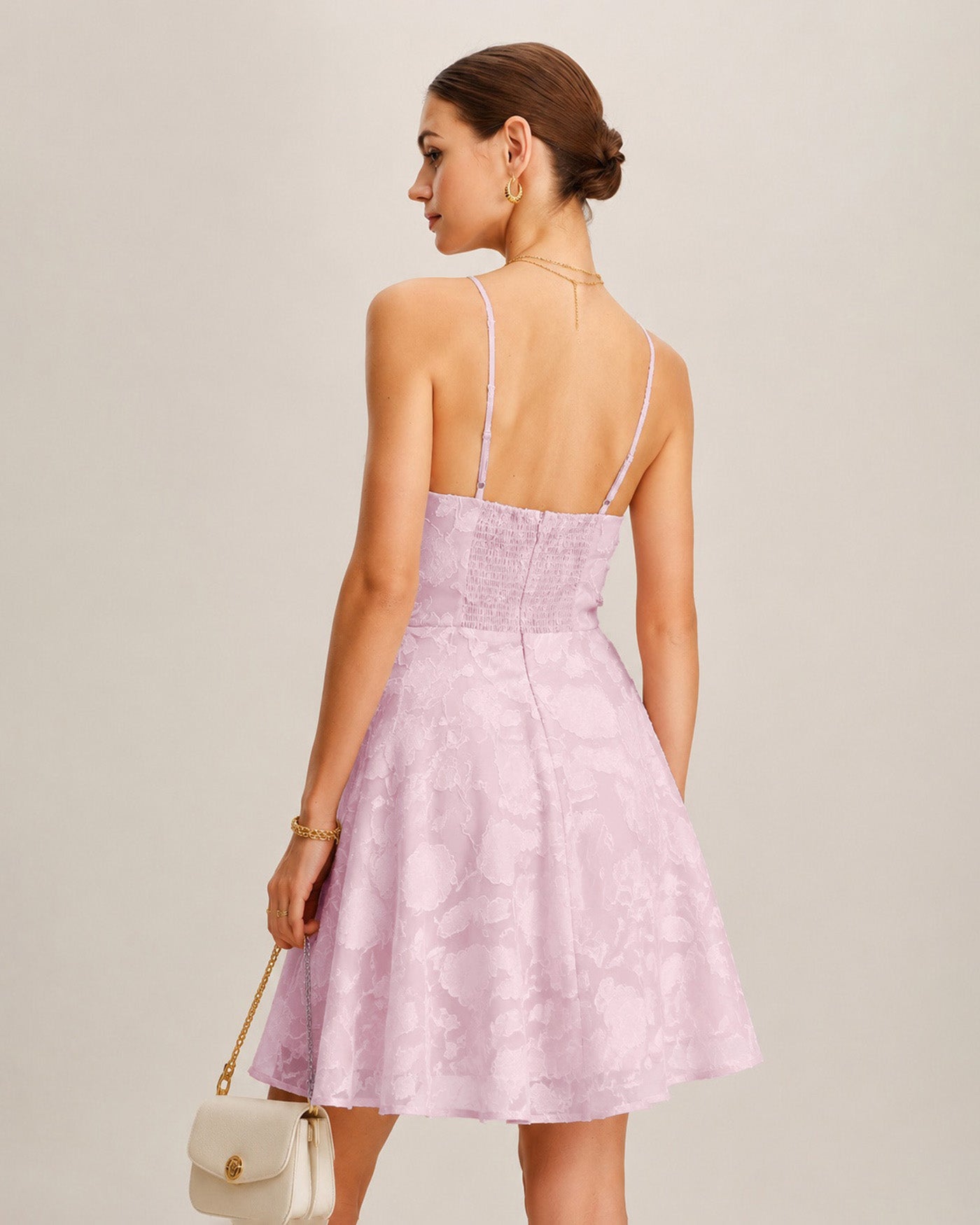 Women's Woven Polyester Mini Dresses Dresses - RIHOAS