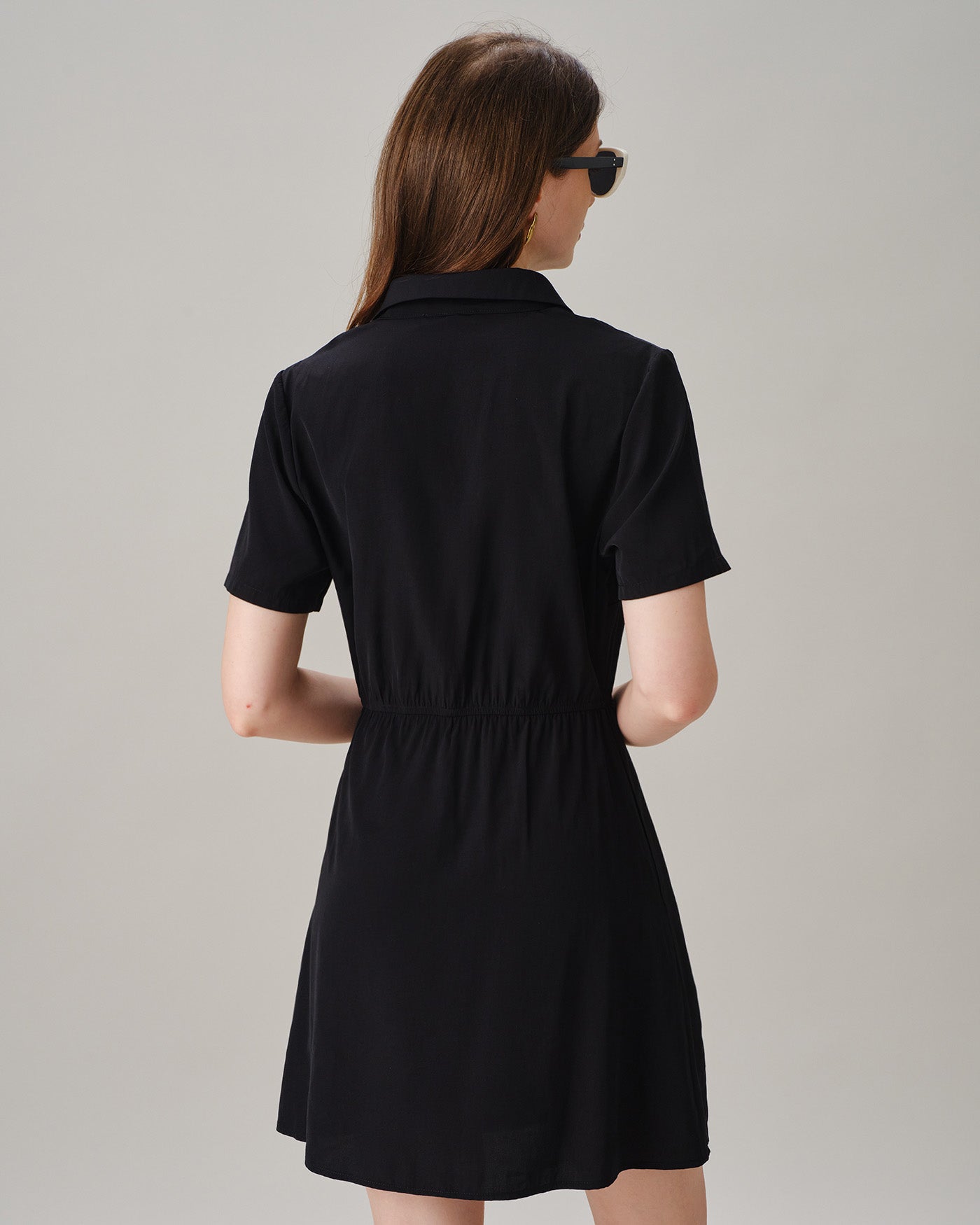 Women's Woven Polyester Mini Dresses Dresses - RIHOAS