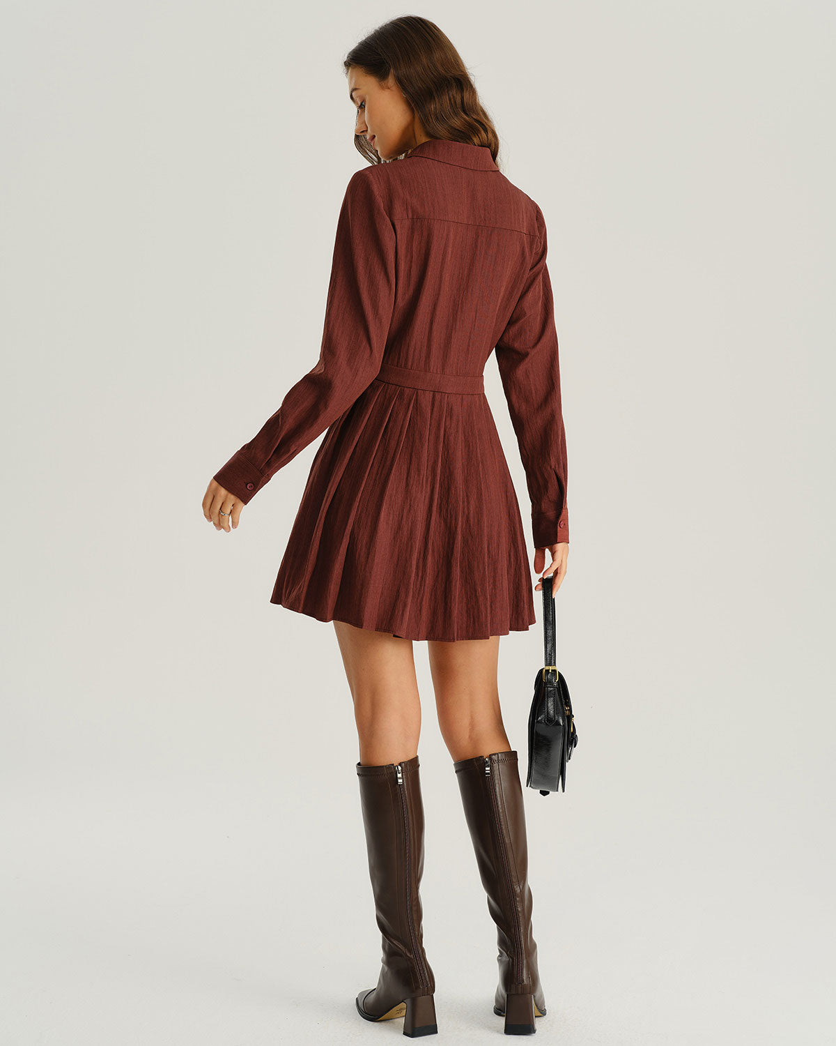 Women's Woven Polyester Mini Dresses Dresses - RIHOAS