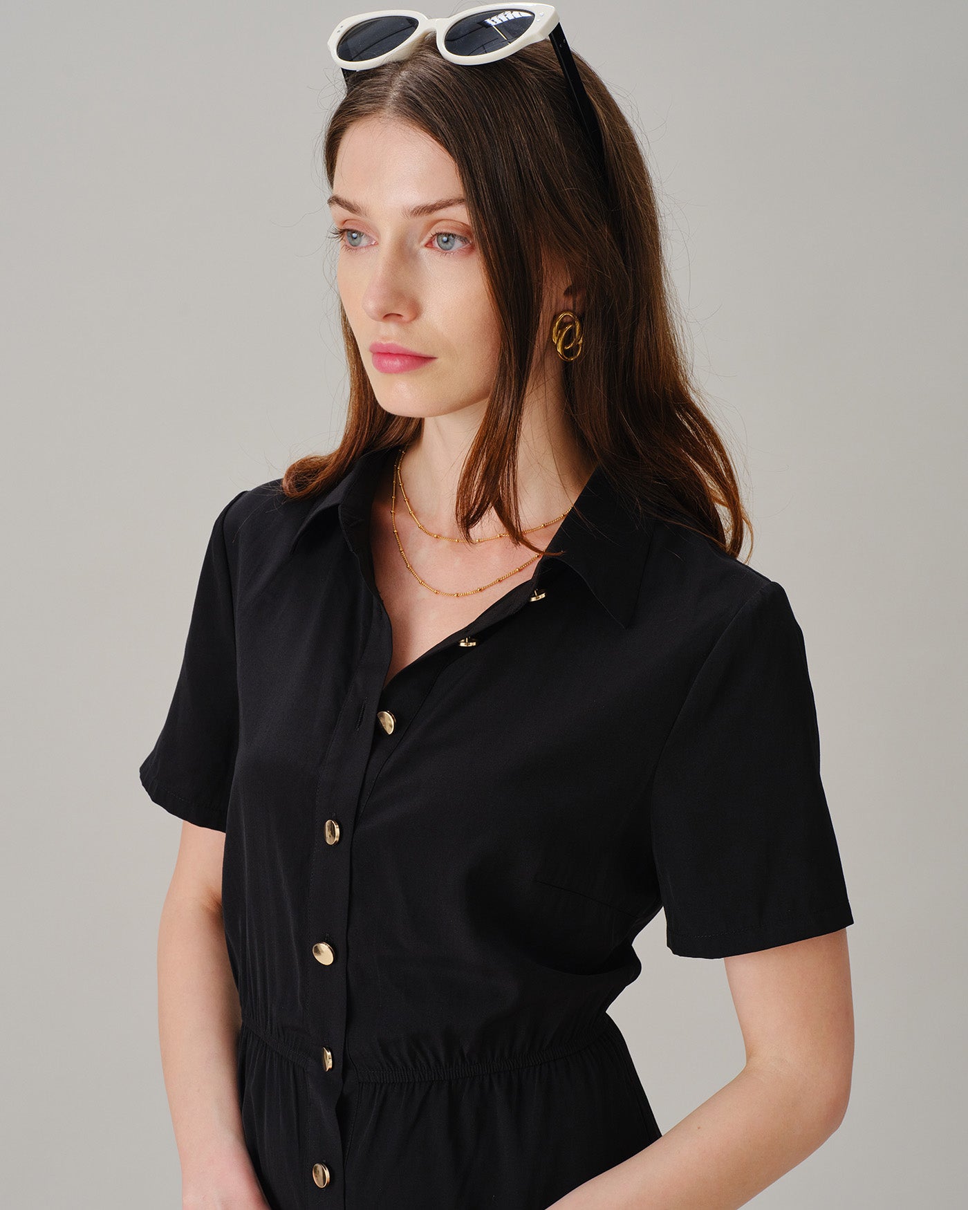 Women's Woven Polyester Mini Dresses Dresses - RIHOAS