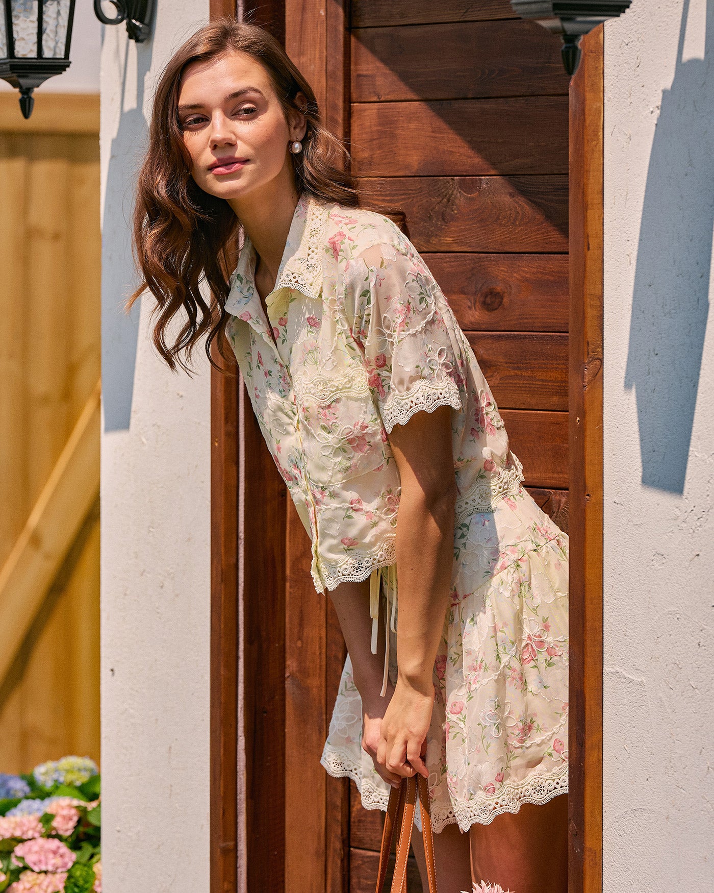 Women's Woven Polyester Skirt Bottoms - RIHOAS