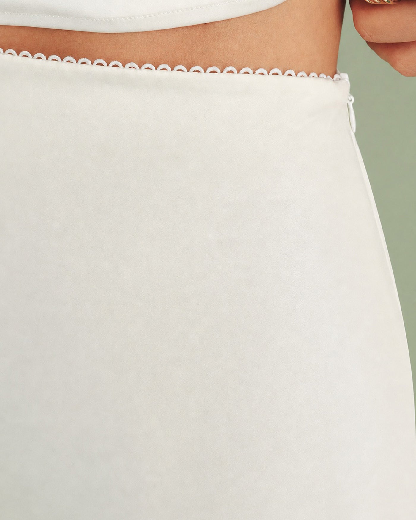 Women's Woven Polyester Skirt Bottoms - RIHOAS