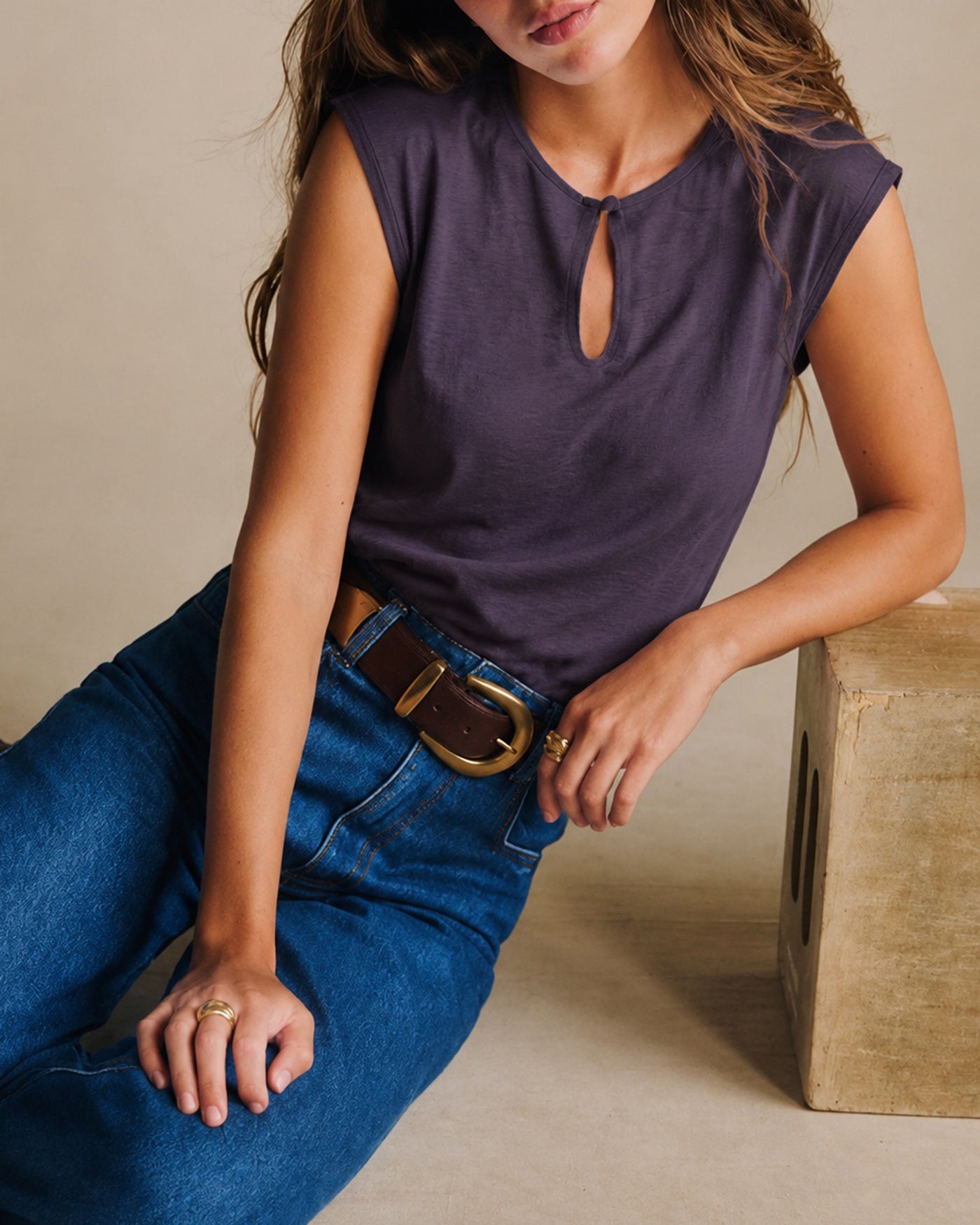 Women's Woven Polyester Top Tops - RIHOAS