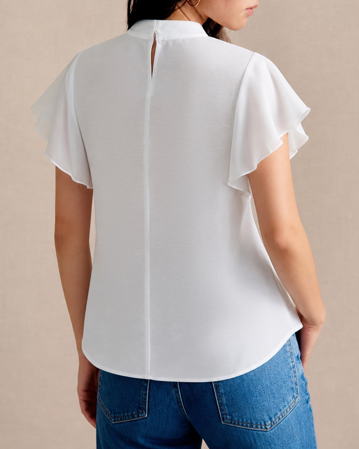 Women's Woven Polyester Top Tops - RIHOAS