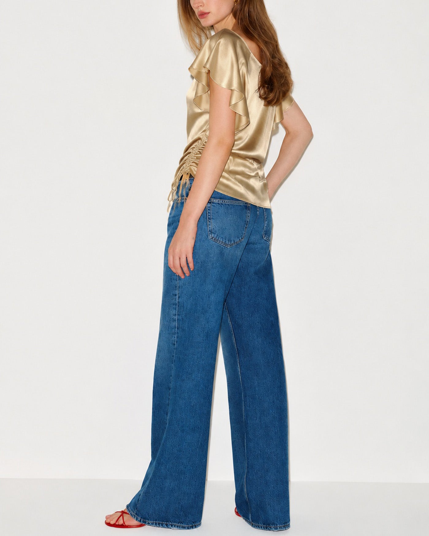 Women's Woven Polyester Tops Tops - RIHOAS