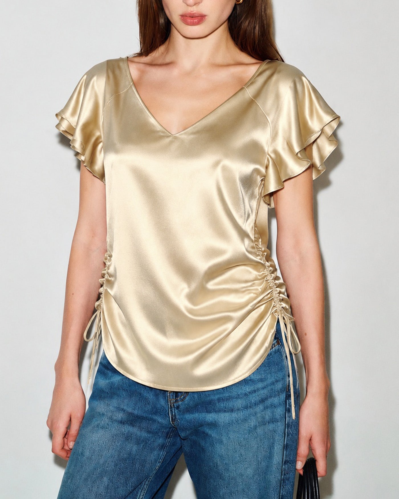 Women's Woven Polyester Tops Tops - RIHOAS