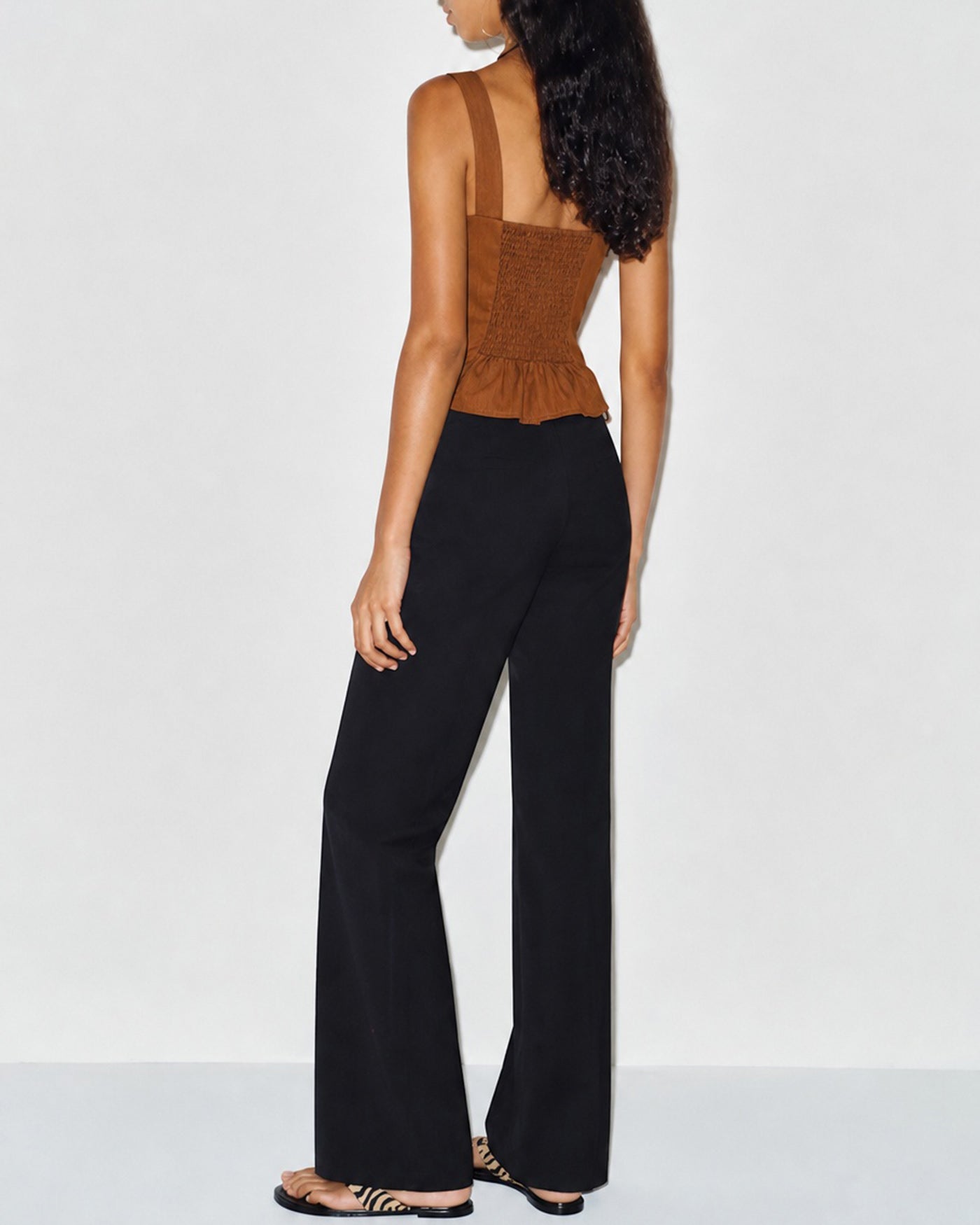 Women's Woven Polyester Vest Tops - RIHOAS