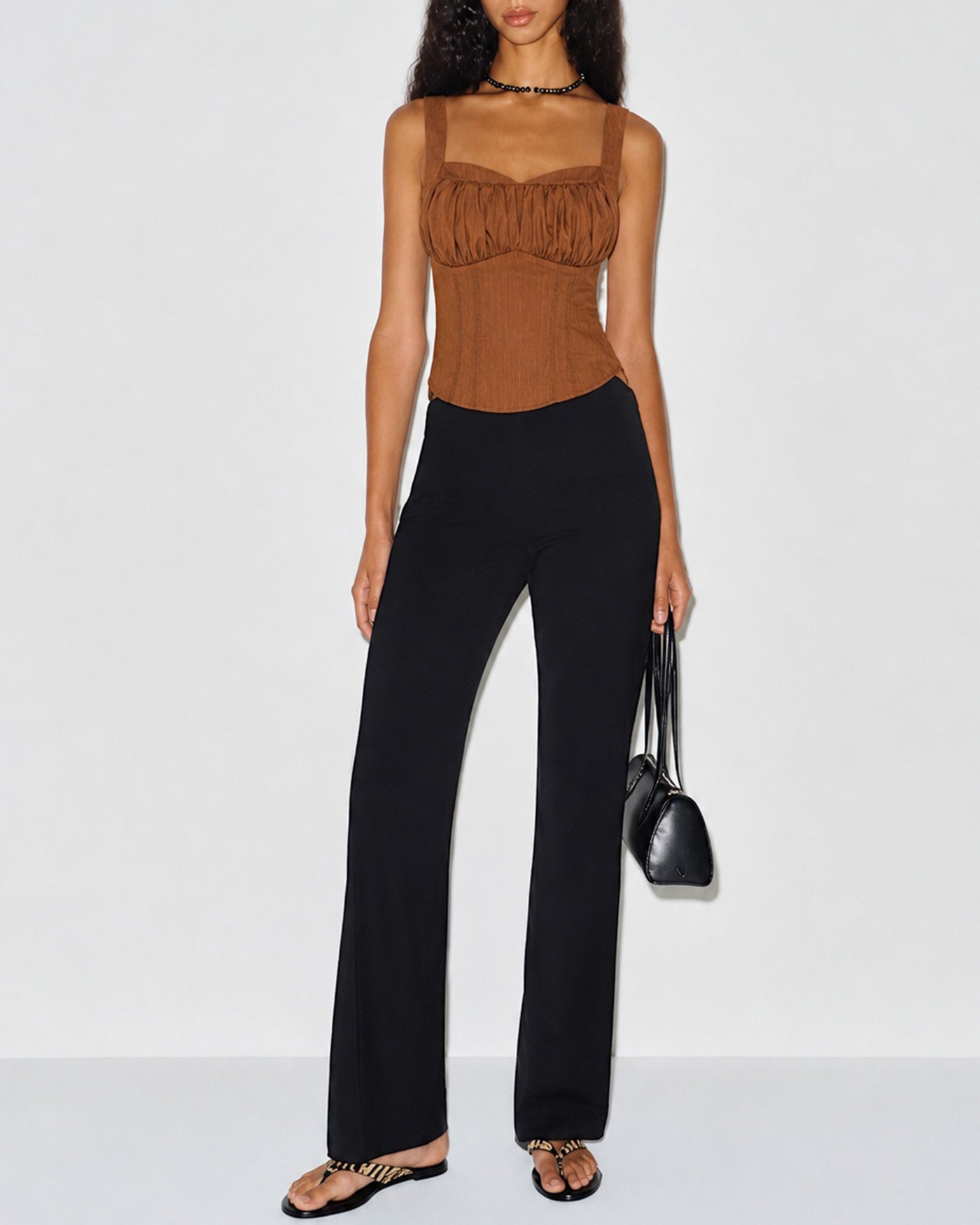 Women's Woven Polyester Vest Tops - RIHOAS