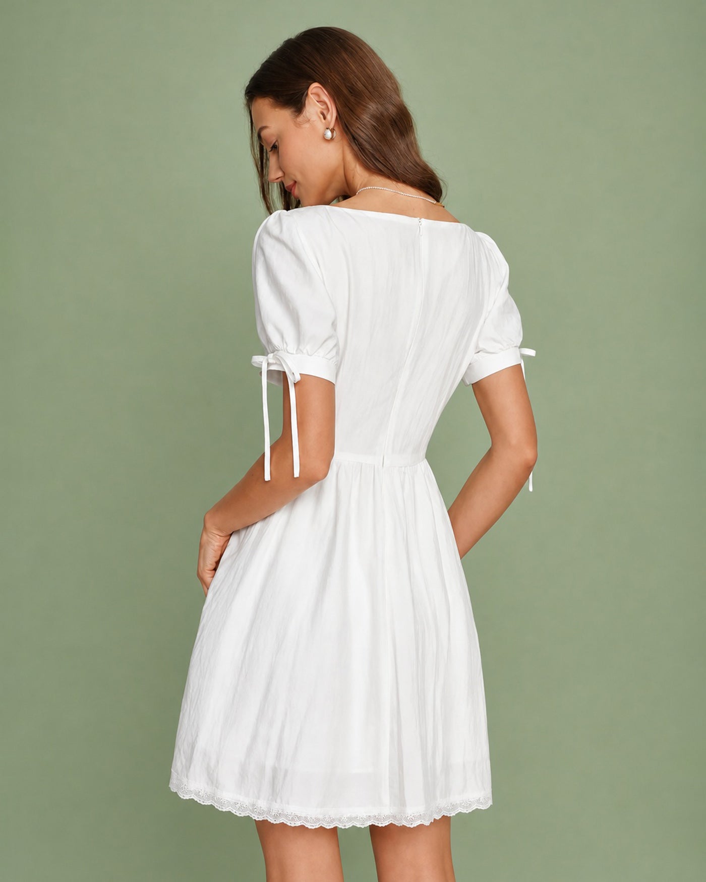 Women's Woven Viscose Mini Dress Dresses - RIHOAS