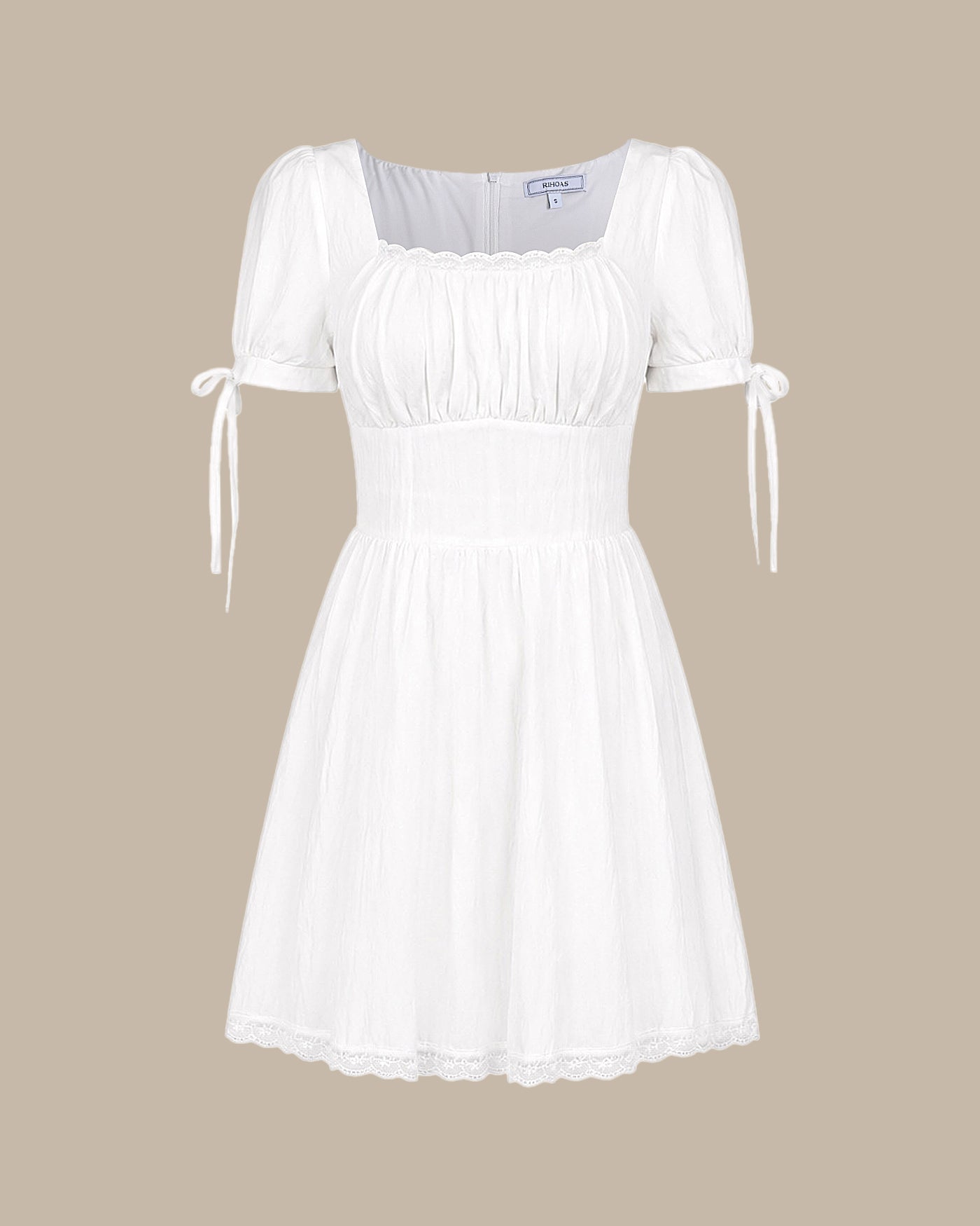 Women's Woven Viscose Mini Dress Dresses - RIHOAS
