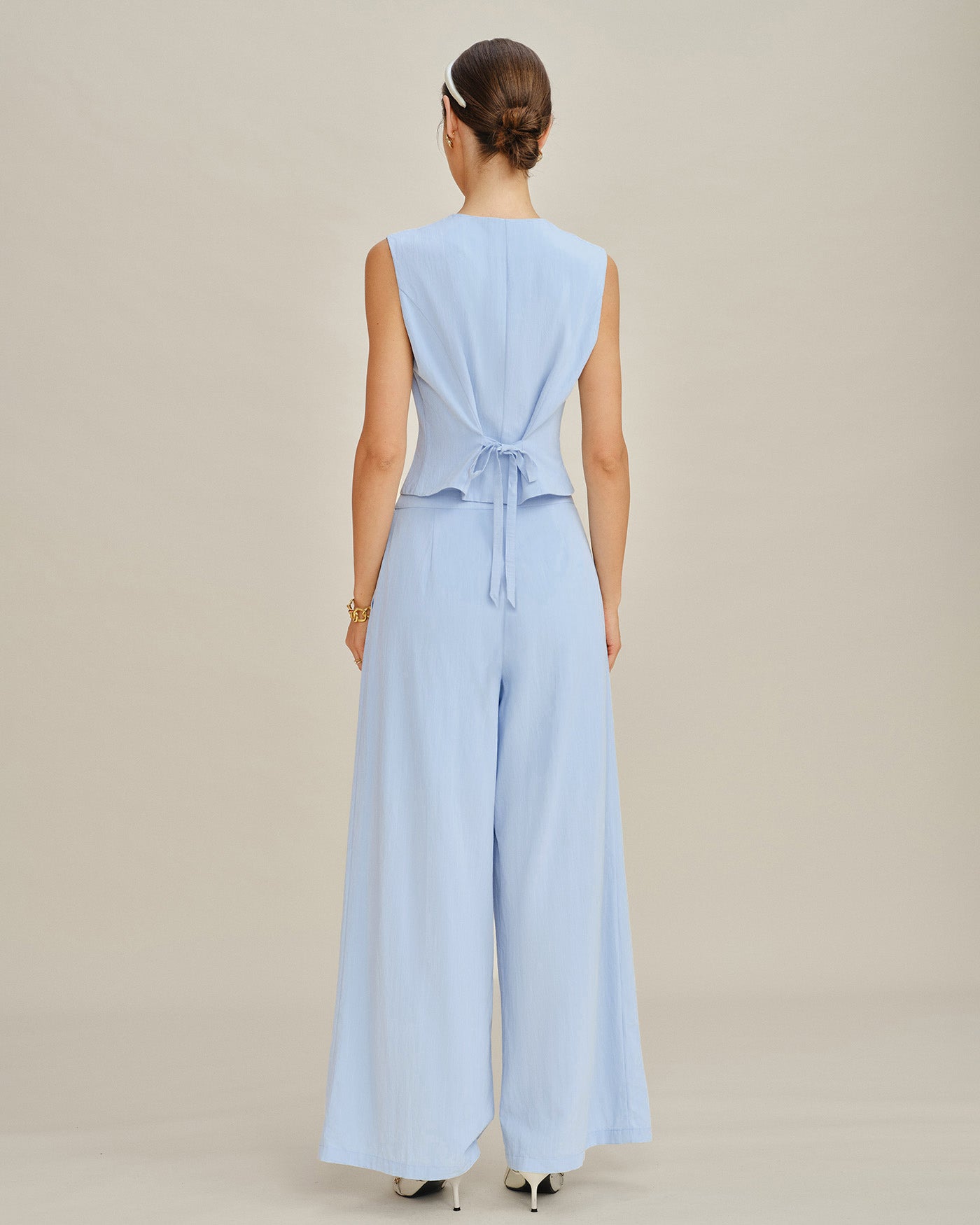 Women's Woven Viscose Pants Bottoms - RIHOAS