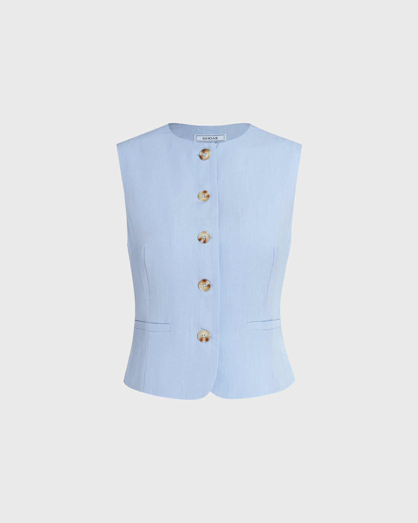 Women's Woven Viscose Vest Tops - RIHOAS