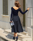 Women Knitted TENCEl Lyocell Sweaters Tops - RIHOAS