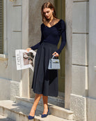 Women Knitted TENCEl Lyocell Sweaters Tops - RIHOAS