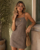 Women Woven Cotton Dresses Dresses - RIHOAS