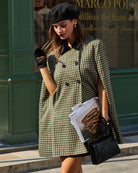 Women Woven Polyester Coats Outerwear - RIHOAS