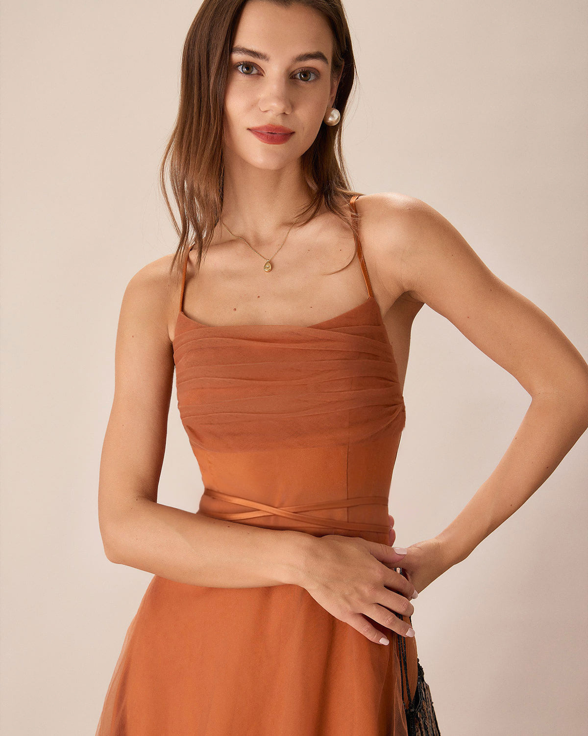 Women Woven Polyester Dresses Dresses - RIHOAS