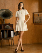 Women'S Woven Polyester Mini Dress Dresses - RIHOAS