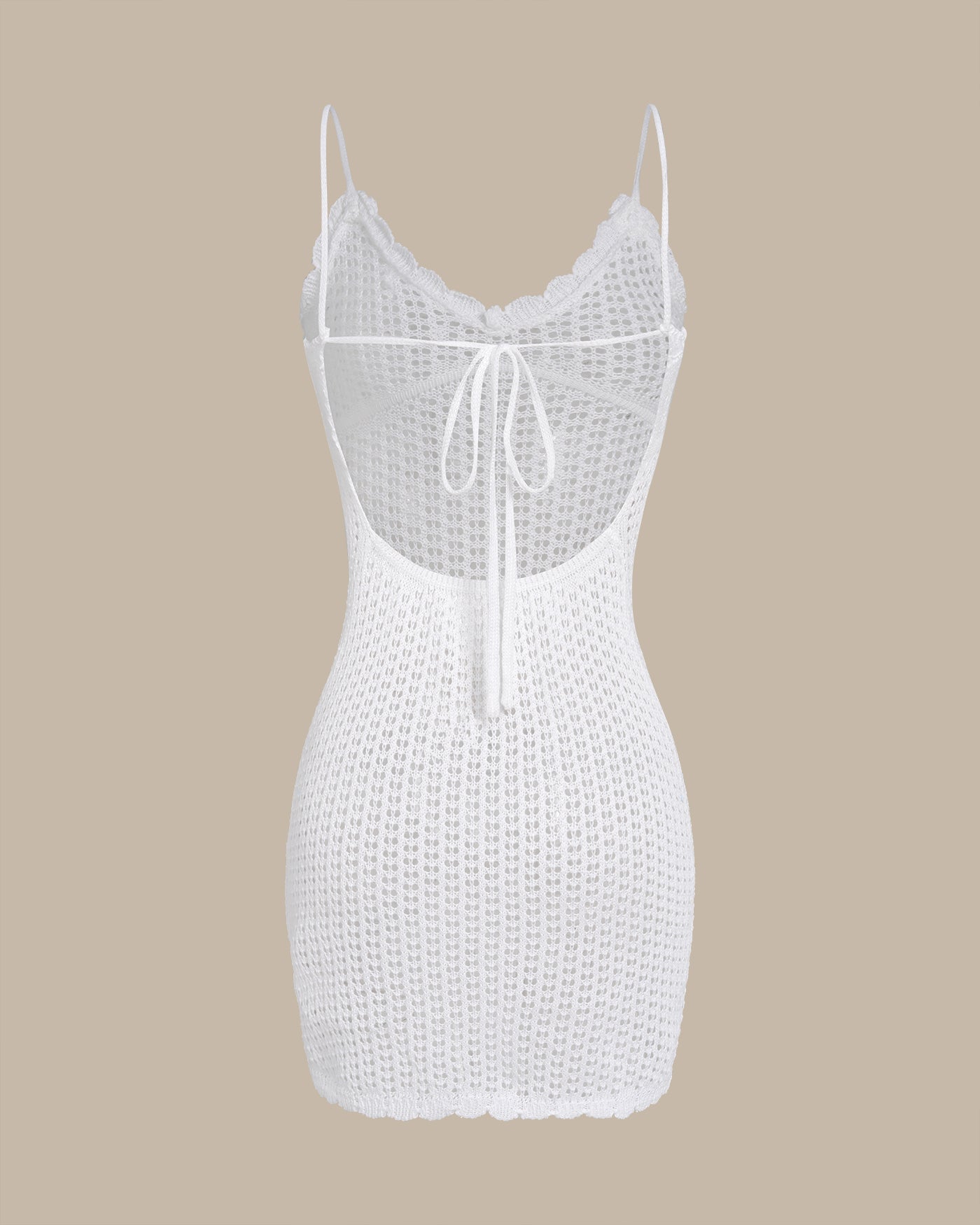 Women's Crochet Camisole Color Block Cover-up Cover-ups - RIHOAS