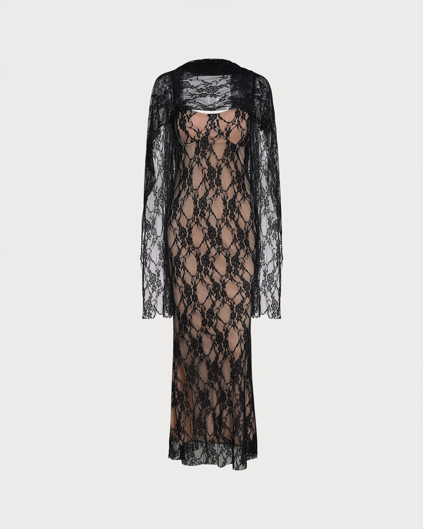 Women's Knit Polyester Maxi Dress Dresses - RIHOAS
