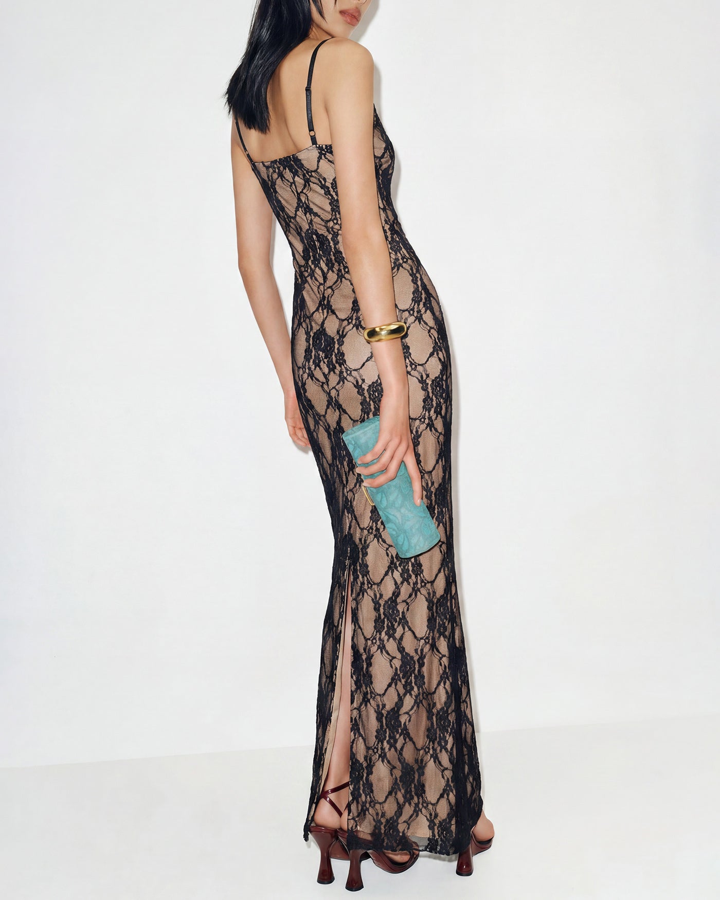 Women's Knit Polyester Maxi Dress Dresses - RIHOAS