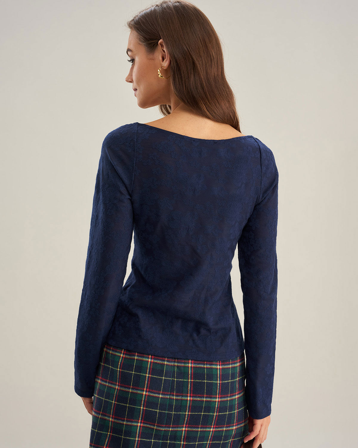 Women's Knitted Cotton Tees Tops - RIHOAS