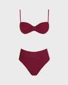 Women's Knitted Nylon Bikini Set Bikinis - RIHOAS