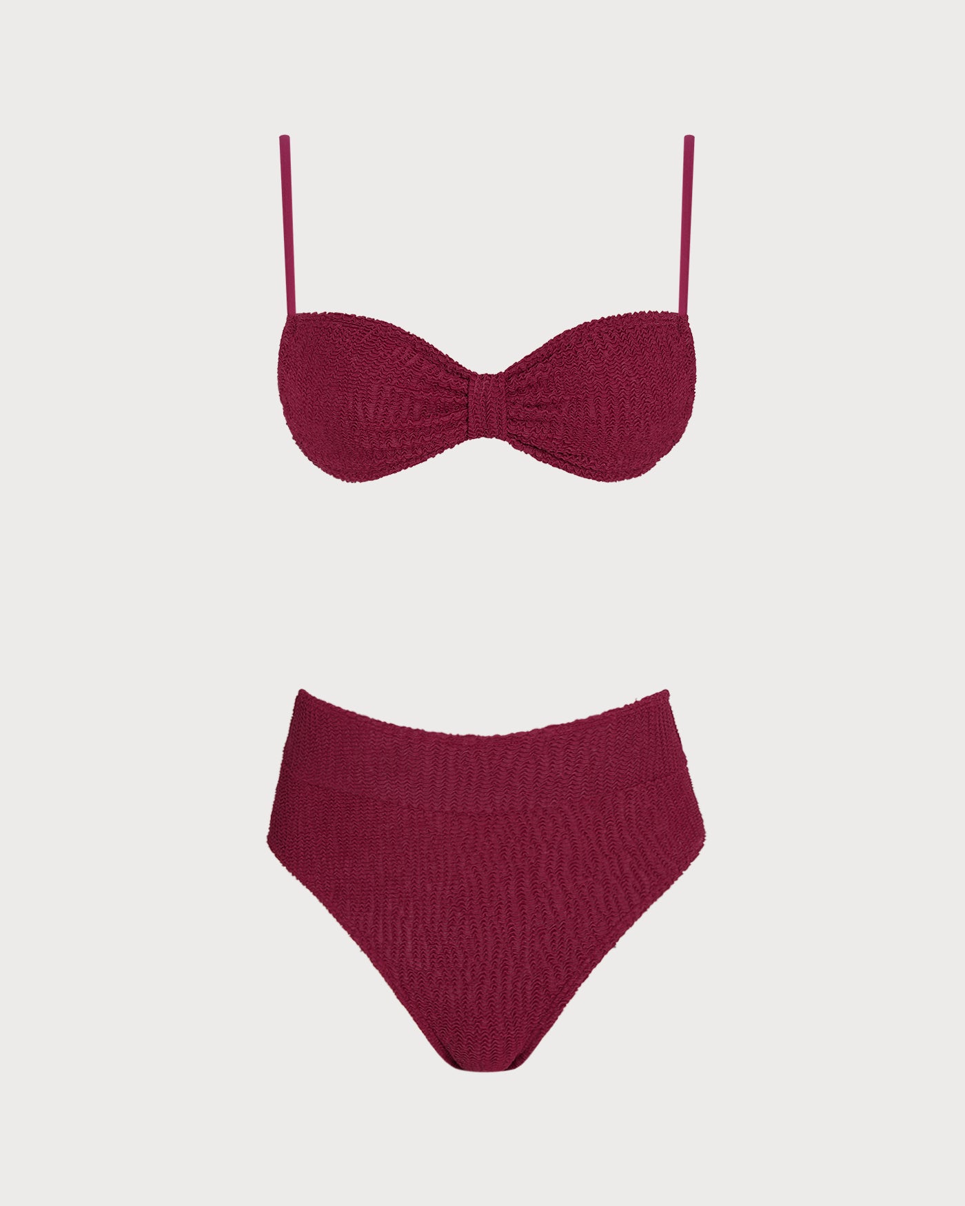 Women's Knitted Nylon Bikini Set Bikinis - RIHOAS