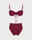 Women's Knitted Nylon Bikini Set Bikinis - RIHOAS