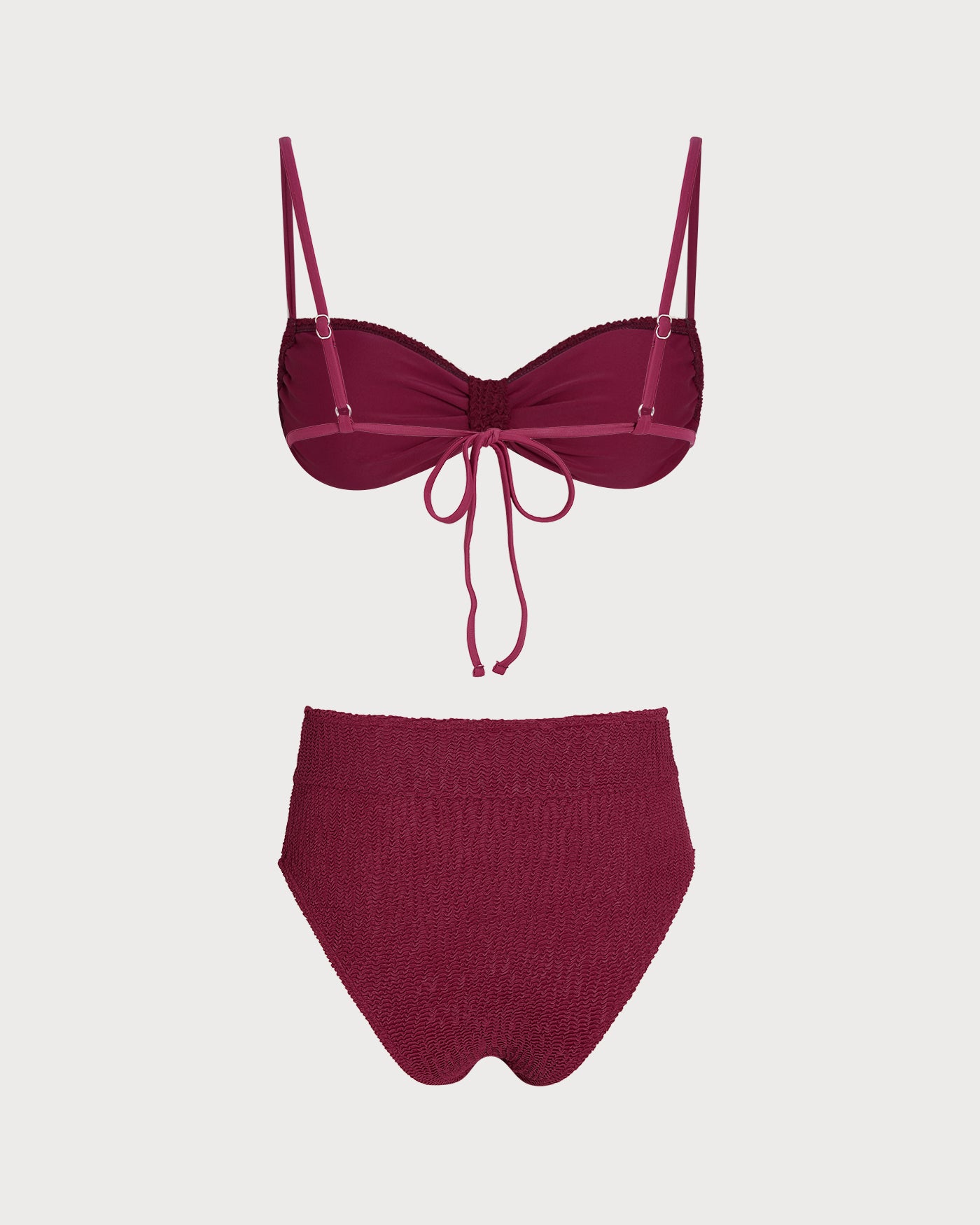 Women's Knitted Nylon Bikini Set Bikinis - RIHOAS