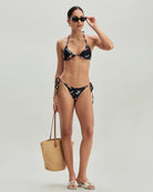 Women's Knitted Polyester-Spandex Bikini Set Bikinis - RIHOAS